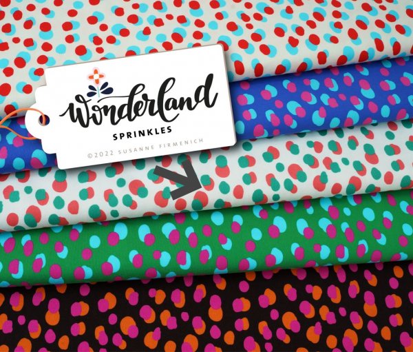 Bio Jersey - Sprinkles - Col. 03 - Wonderland - Hamburger Liebe - Albstoffe