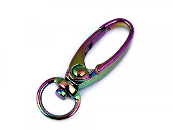 Karabiner - Regenbogen - 9 mm