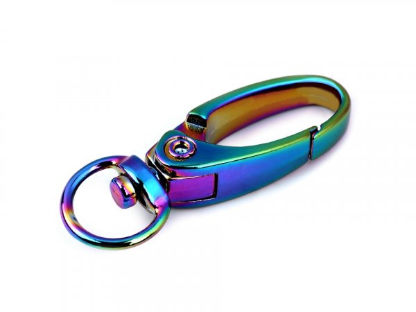 Karabiner - Regenbogen - 9 mm