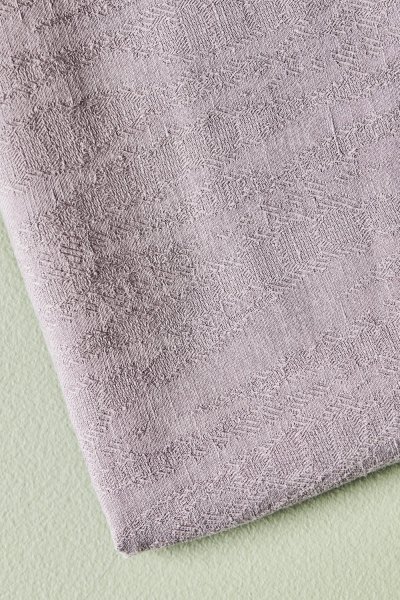 Hoya Jacquard Linen Blend mit TENCEL™ - purple haze - meetMilk