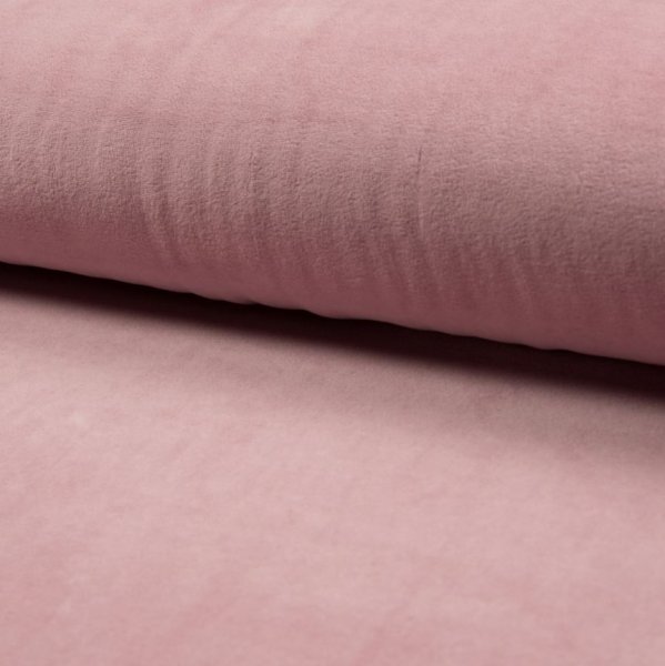 Nicky Velours - uni - new dusty pink