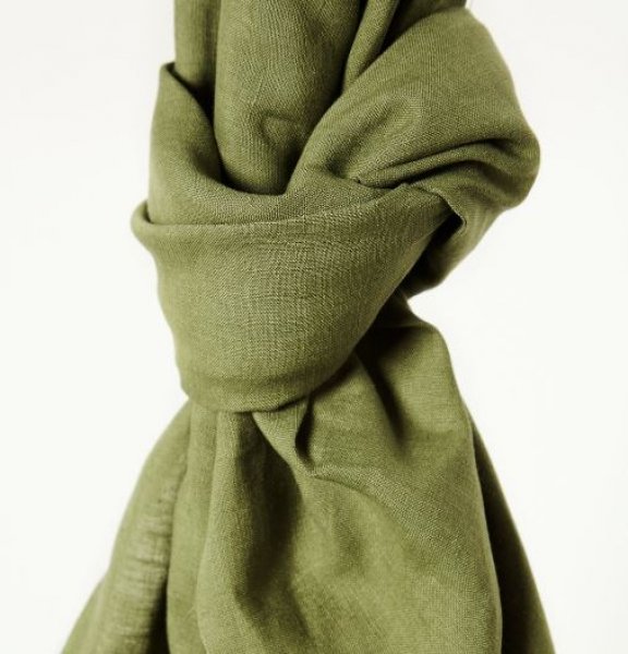 Leinen - Nisa softened - olive green - Mind the Maker