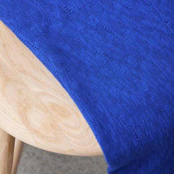 Bio Slub Jacquard - cobalt blue - Mind the Maker