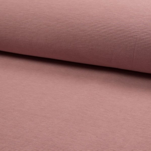 Rib Jersey - Ottoman - dusty rose