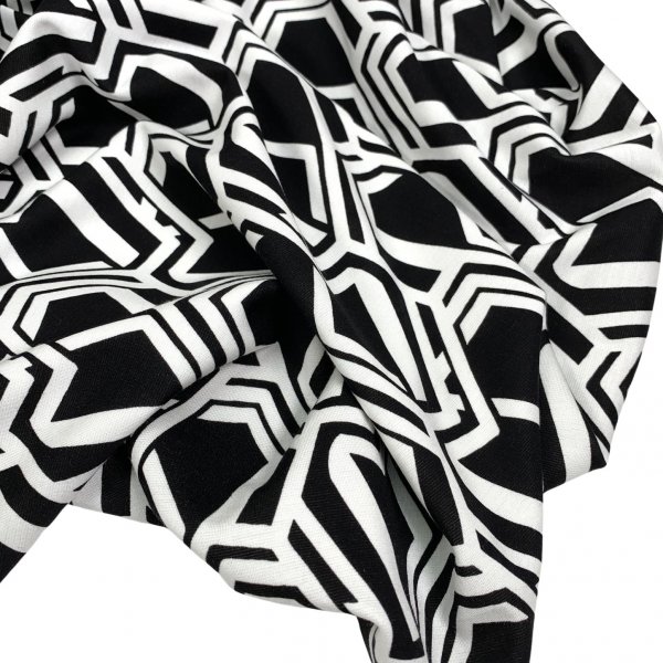 Punta di Roma - Honeycomb - black/white