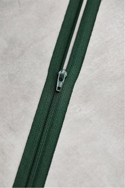 Reißverschluss - Basic Coil - 18cm - deep green