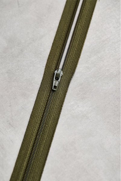 Reißverschluss - Basic Coil - 18cm - khaki