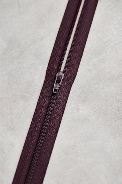 Reißverschluss - Basic Coil - 18cm - maroon