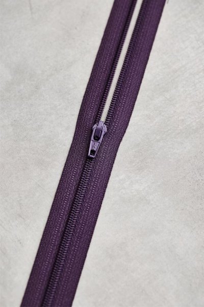 Reißverschluss - Basic Coil - 18cm - purple night