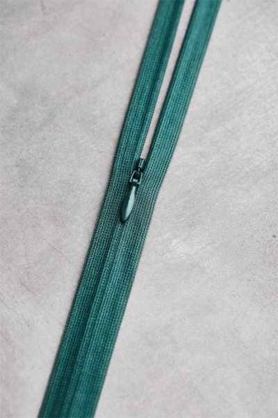 Reißverschluss - nahtverdeckt - 30cm - emerald