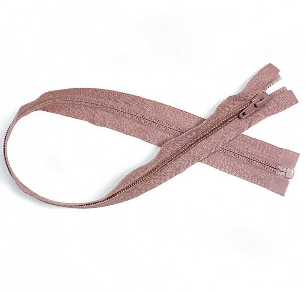 Reißverschluss - teilbar - 40 cm - old pink - YKK