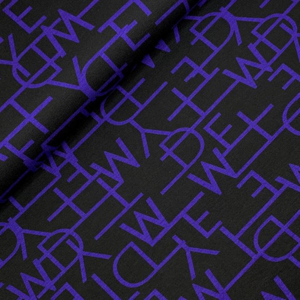 B-WARE!!! - Romanit Jersey - Buchstaben - purple