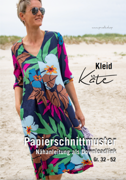 Papierschnittmuster - Kleid Käte - Damen - Prülla