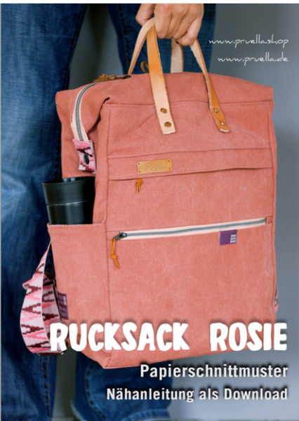 Papierschnittmuster - Rucksack Rosie - Prülla