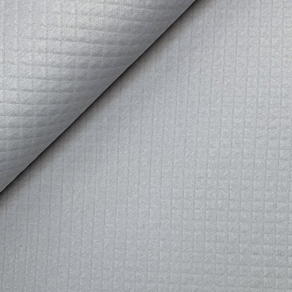 RESTSTÜCK 90cm !!! - Stepper - Cotton Diamond - light grey