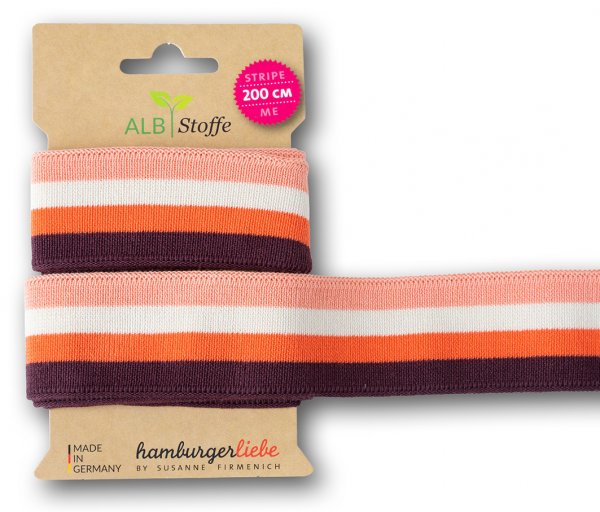 Bio Stripe Me - College Col. 85 - Sweet Home - Hamburger Liebe