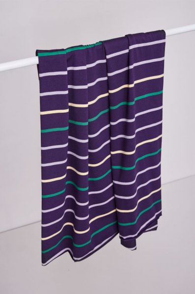 Nova Stripe mit TENCEL™ Modal - purple night - meetMilk