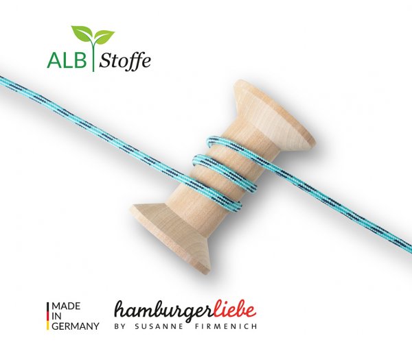 Bio Rundkordel - Twist Me - Slim - 0,5 cm - Col.7 - Albstoffe - Hamburger Liebe