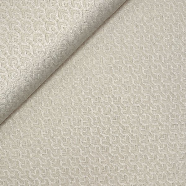 Viskose Jacquard Jersey - Rhombus - beige