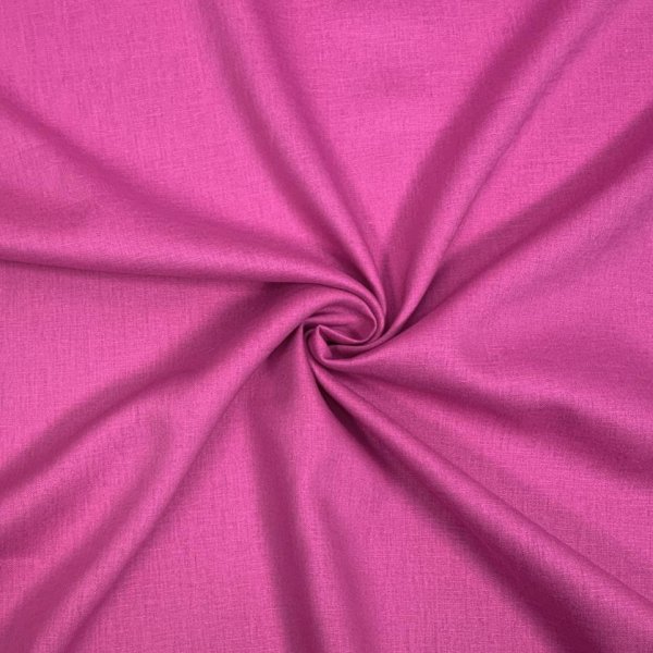 Leinen Viskose - Marciano - uni - fuchsia