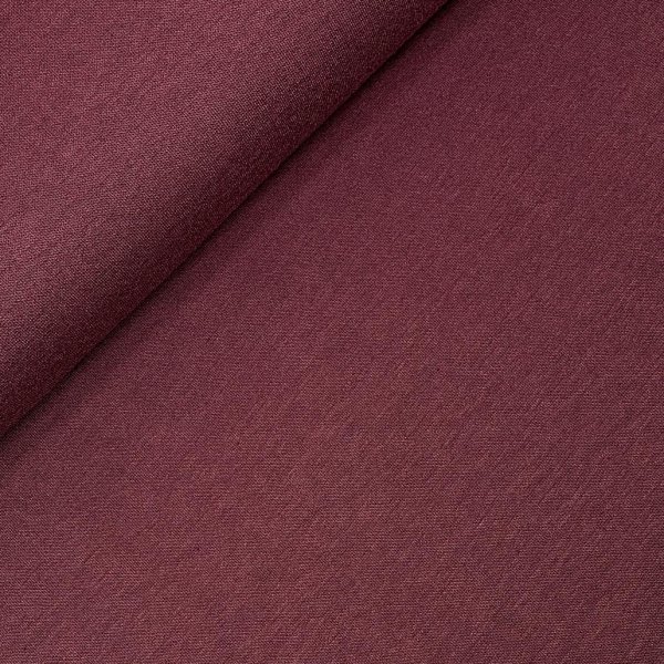 Viskose Strick Jersey - Merino Touch - uni - burgundy