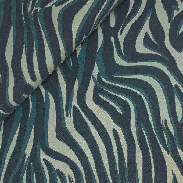 TENCEL™ Lyocell - Zebra Abena - dusty green