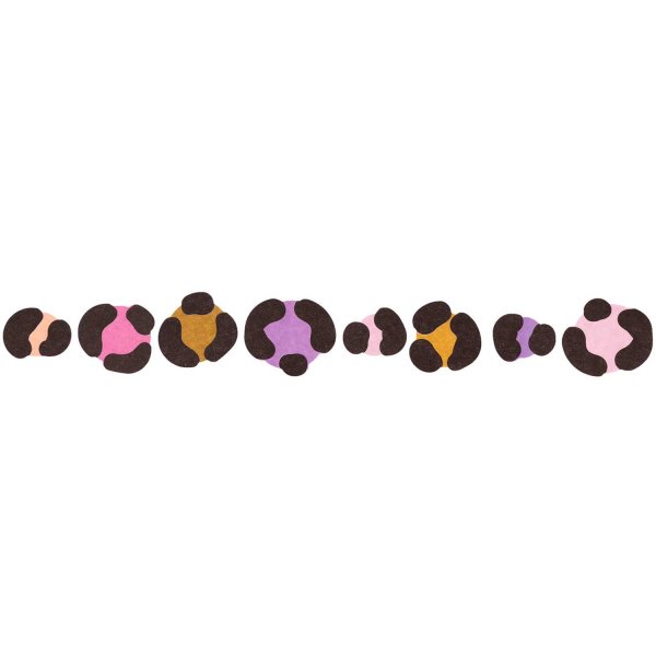 Washi Sticker - pink - Acid Leo - Rico Design