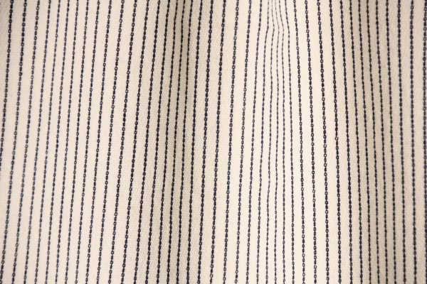 Baumwoll Jeans - striped - white/navy - Atelier Jupe