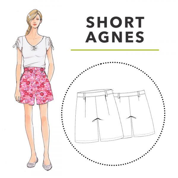 Papierschnittmuster - Agnes - Shorts - Damen - Schnittmuster Berlin