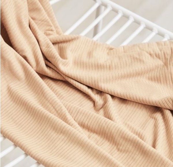 Derby Ribbed Jersey mit TENCEL™ - warm sand - MeetMilk