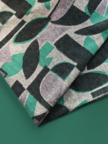 Bio Jacquard - Shape Up - black/jolly green - Mind the Maker