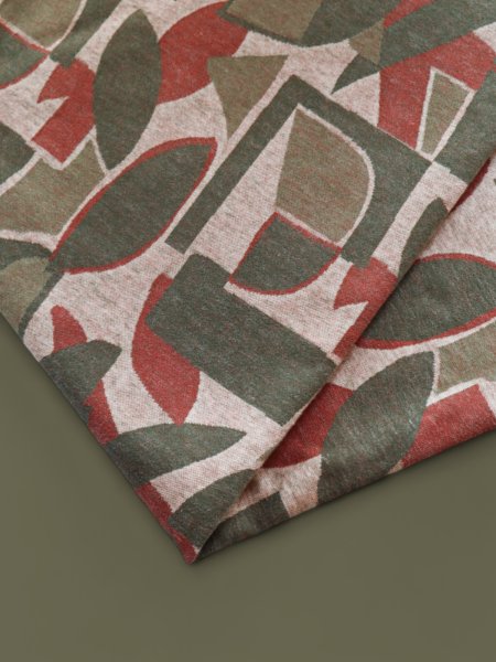 Bio Jacquard - Shape Up - khaki/sienna - Mind the Maker