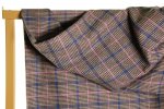 Baumwoll Tweed Flanell - Checked - dark - Atelier Jupe