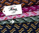 Bio Jacquard - Pasta - Col. 04 - Darling Things - Hamburger Liebe - Albstoffe