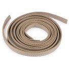 Lederriemen für Taschen - hellbeige - 2er Set - 10mm x 2.7mm