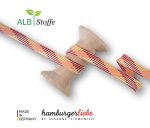 Bio Flachkordel - Twist Me - Plaid - 1,5 cm - Col.4 - Albstoffe - Hamburger Liebe