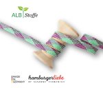 Bio Flachkordel - Twist Me - Plaid - 1,5 cm - Col.15 - Albstoffe - Hamburger Liebe