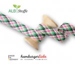 Bio Flachkordel - Twist Me - Check - 2,4 cm - Col.15 - Albstoffe - Hamburger Liebe