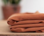 Smooth Drape Twill mit TENCEL™ - rust - MeetMilk